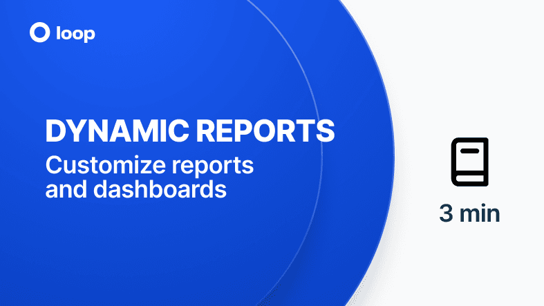 Customize Reports & Dashboards