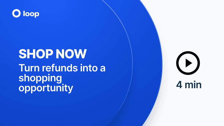 Shop Now: Turn Refunds Into a Shopping Opportunity