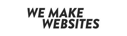 we make websites