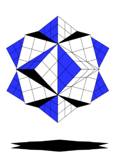 Rubik star illustration