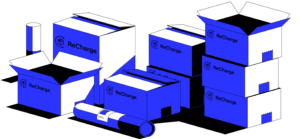 Recharge boxes illustration